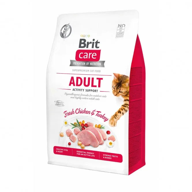 Brit Care Cat Grain-Free - hypoallergen, reich an Hühnerfleisch