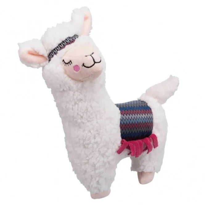Trixie Plüschtier Alpaka - 31 cm – mit Stimme