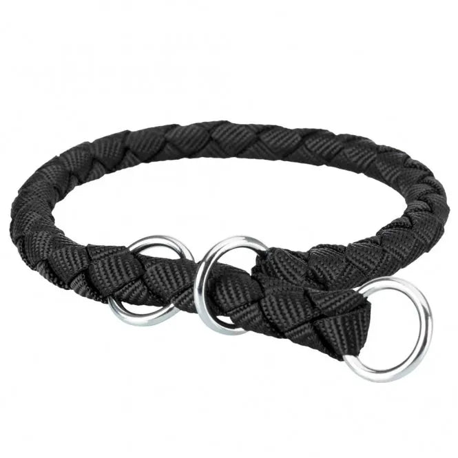 Trixie Cavo Zug-Stopp-Halsband - rund geflochten, stabil
