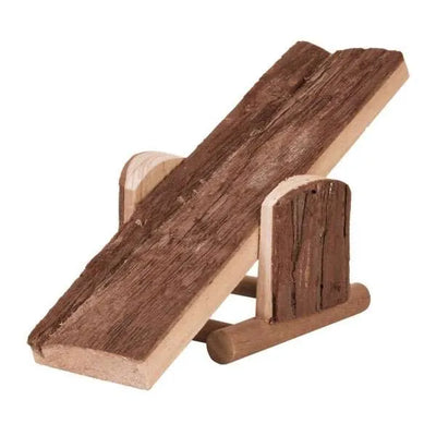 Trixie Hamsterwippe aus Naturholz - Abenteuer für Kleinnager