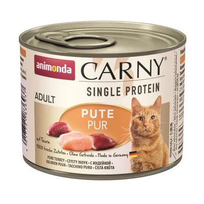 Animonda Cat Dose Carny Adult Single Protein Pute - 6x200g