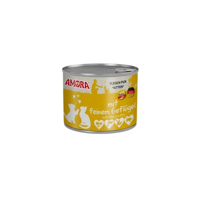 Amora Cat Dose Katzenkinder mit Geflügel - 6x200g