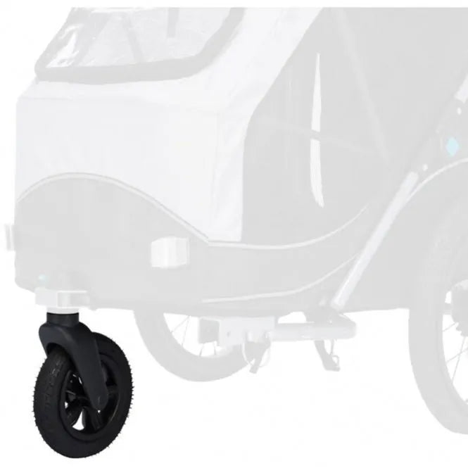 Trixie Jogger-Frontrad für Fahrrad-Anhänger – hoher Fahrkomfort