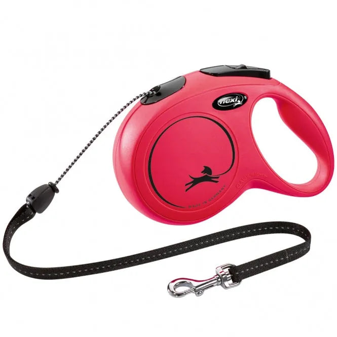 FLEXI Rollleine New CLASSIC Seil – mit Kurzhub-Bremssystem