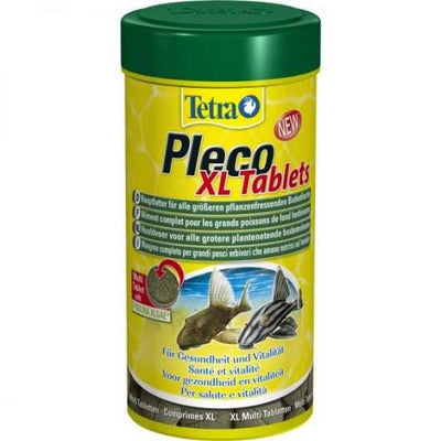 Tetra Pleco Tablets XL – Premium-Tablettenfutter für Bodenfische (133 Tabletten)