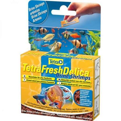 Tetra Delica Fresh Brine Shrimps – Naturfutter in Gelee (48 g)