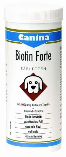 Canina Pharma Biotin Forte Tabletten - für glänzendes Fell und gesunde Haut