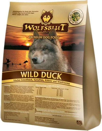 Wolfsblut Wild Duck Hundefutter für Allergiker – Niedriger Proteingehalt