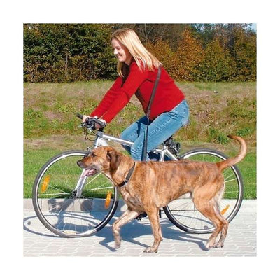 Trixie Fahrrad- und Joggingleine – sicheres Führen beim Fahrradfahren