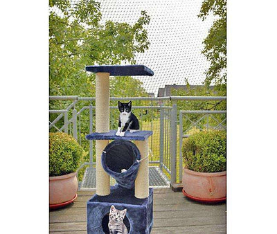 Karlie Katzenschutznetz für Balkon und Garten mit Montage-Set
