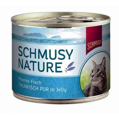 Schmusy Nature Meeres-Fisch Thunfisch pur 12 x 185g Dose