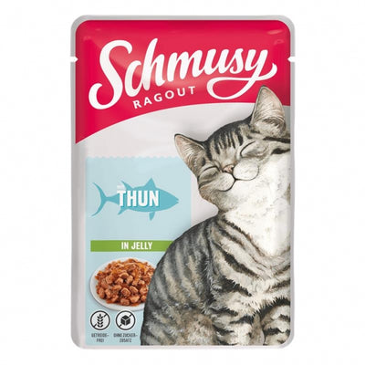 Schmusy Ragout mit Thunfisch in Jelly 22 x 100g