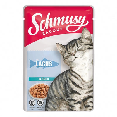 Schmusy Ragout mit Lachs in Sauce 22 x 100g