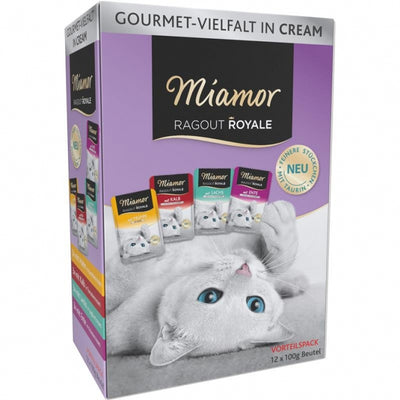 Miamor MP Ragout Royale Cream Vielfalt 5 x (12 x 100g)