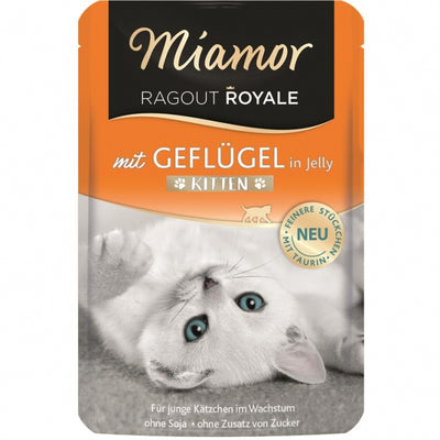 Miamor Ragout Royale Kitten 22 x 100g - Geflügel