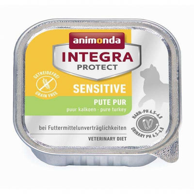 Animonda Cat Schale Integra Protect Sensitiv mit Pute pur 16 x 100g