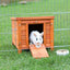 Trixie Natura Kleintierhaus für Kaninchen und Meerschweinchen