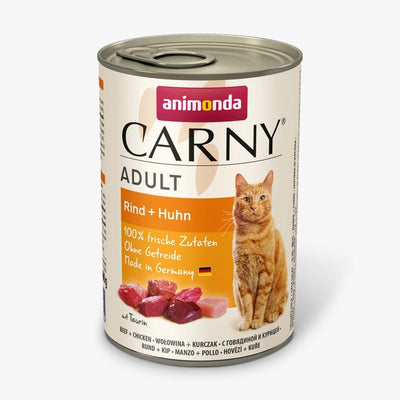 Animonda Cat Dose Carny Adult Rind & Huhn á 6