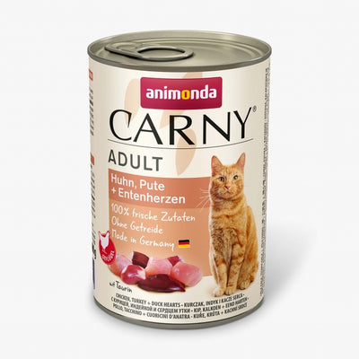 Animonda Cat Dose Carny Adult Huhn & Pute & Entenherzen