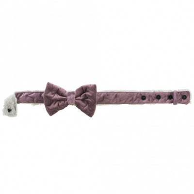 Trixie Halsband Estelle mit Schleife - flieder