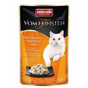Animonda vom Feinsten mit Hühnchenfilet & Entenbrust in Sauce - 18x50g – ohne Getreide
