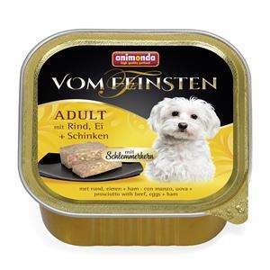 Animonda Vom Feinsten Schlemmerkern mit Rind, Ei & Schinken - 22x150g