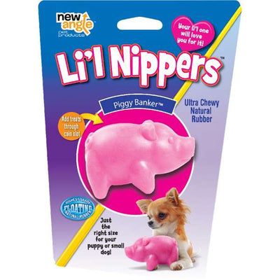 New Angle Li'l Nippers - Piggy Banker - für kleinere Hunderassen