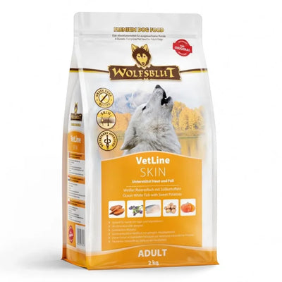 Wolfsblut VetLine Skin & Coat – Futter für gesunde Haut und Fell