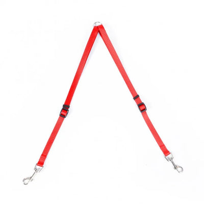 Duvoplus Nylon-Kupplungsstück für Hundeleine - für 2 Hunde