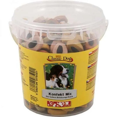 Classic Dog Snack Konfekt Mix Eimer - 500g