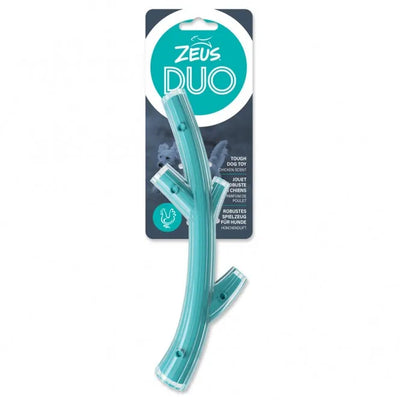 Zeus Duo Stick (klein) mit Hühnchenduft – robustes Hundespielzeug