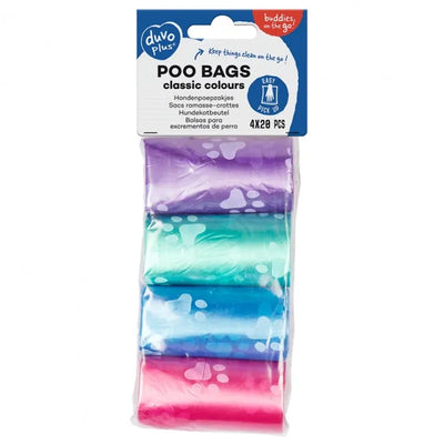 Duvoplus Hundekotbeutel classic colour - 4 x 20 Stück