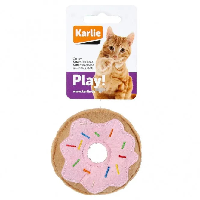 Karlie Flamingo Katzenspielzeug Food Textil – mit Catnip