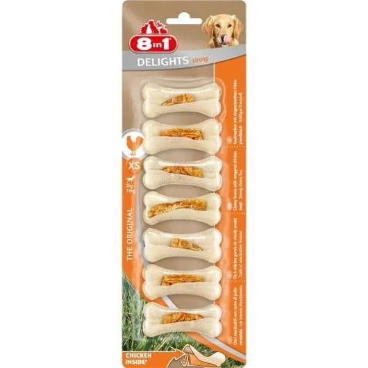 8in1 Dental Delights Kauknochen – Zahnpflege für Hunde