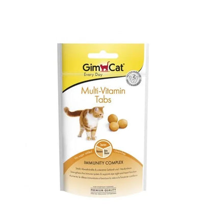 GimCat Multi-Vitamin Tabs 40g – für Katzen