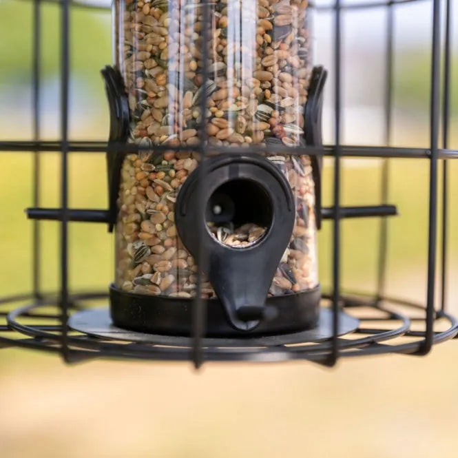 Trixie Futterspender mit Schutzgitter – für kleine Vögel