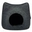 Trixie Kuschelhöhle Cat - 38 x 35 x 37 cm – isolierend und schmutzabweisend