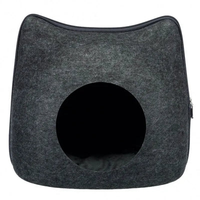 Trixie Kuschelhöhle Cat - 38 x 35 x 37 cm – isolierend und schmutzabweisend