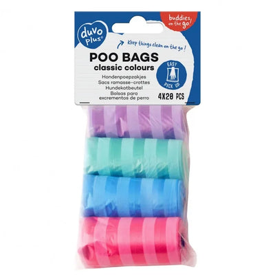 Duvoplus Hundekotbeutel classic colour - 4 x 20 Stück