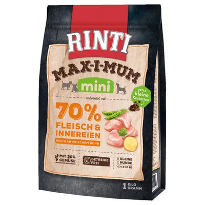 Rinti Max-i-mum mini Huhn - Hundefutter für kleine Hunde