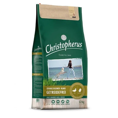 Christopherus Getreidefrei Ente & Kartoffel für Hunde – glutenfrei und nährstoffreich