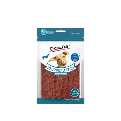 Dokas Dog Snack Pferdefleisch getrocknet 60g – Exklusiver Snack
