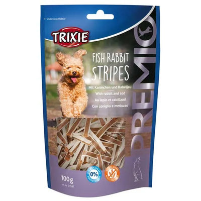 Trixie PREMIO Fish Rabbit Stripes - 100 g – glutenfrei