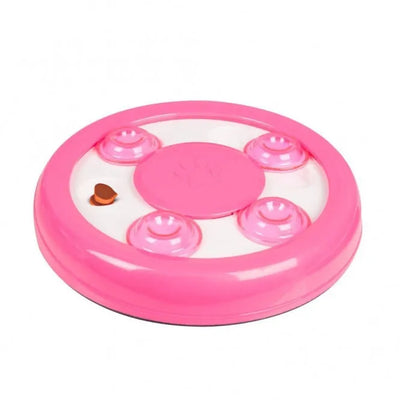 Karlie Flamingo Brain Train Disc – interaktives Spielzeug für Hunde und Katzen