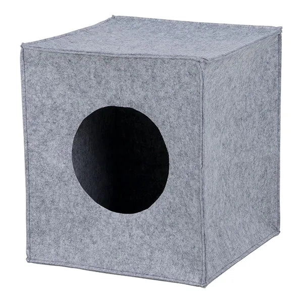 Trixie Kuschelhöhle Anton für Regal - 33 x 33 x 37 cm – faltbar und isolierend