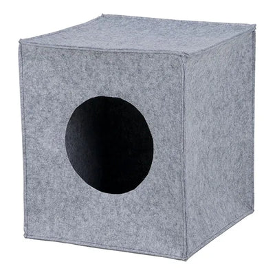 Trixie Kuschelhöhle Anton für Regal - 33 x 33 x 37 cm – faltbar und isolierend