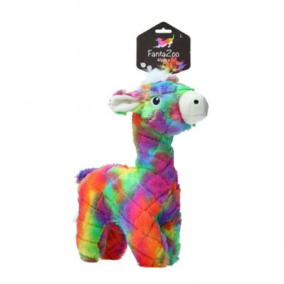 FantaZoo Alpaca Large - langlebiges Kuscheltier für Hunde