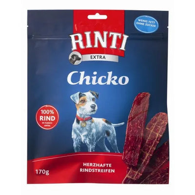 Rinti Chicko 170g – artgerechte Snacks aus 100% Schinkenfleisch