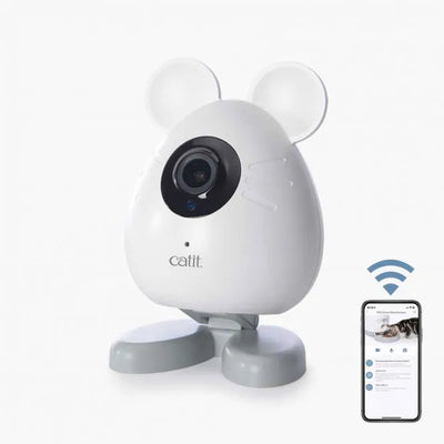 Catit PIXI Smart-Mauskamera - für Katzen, mit Nachtsicht