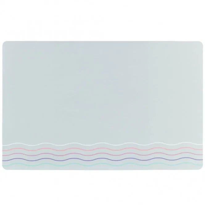 Trixie Napfunterlage Wellen – rutschfest, 44 x 28 cm